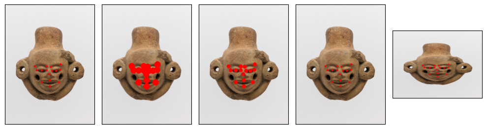plot keypoints transforms