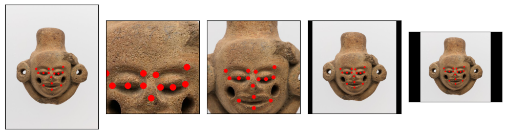 plot keypoints transforms